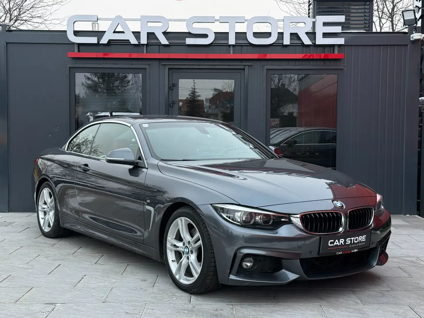 BMW 430 430i|M-Sport|Cabrio|PDC|Memory|Navi|LED| Grau - 1
