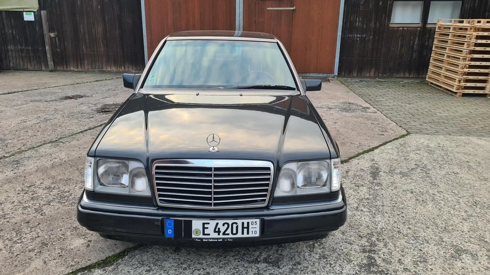 Mercedes-Benz E 420 W 124 H Kennzeichen,wenig Km Schwarz - 2