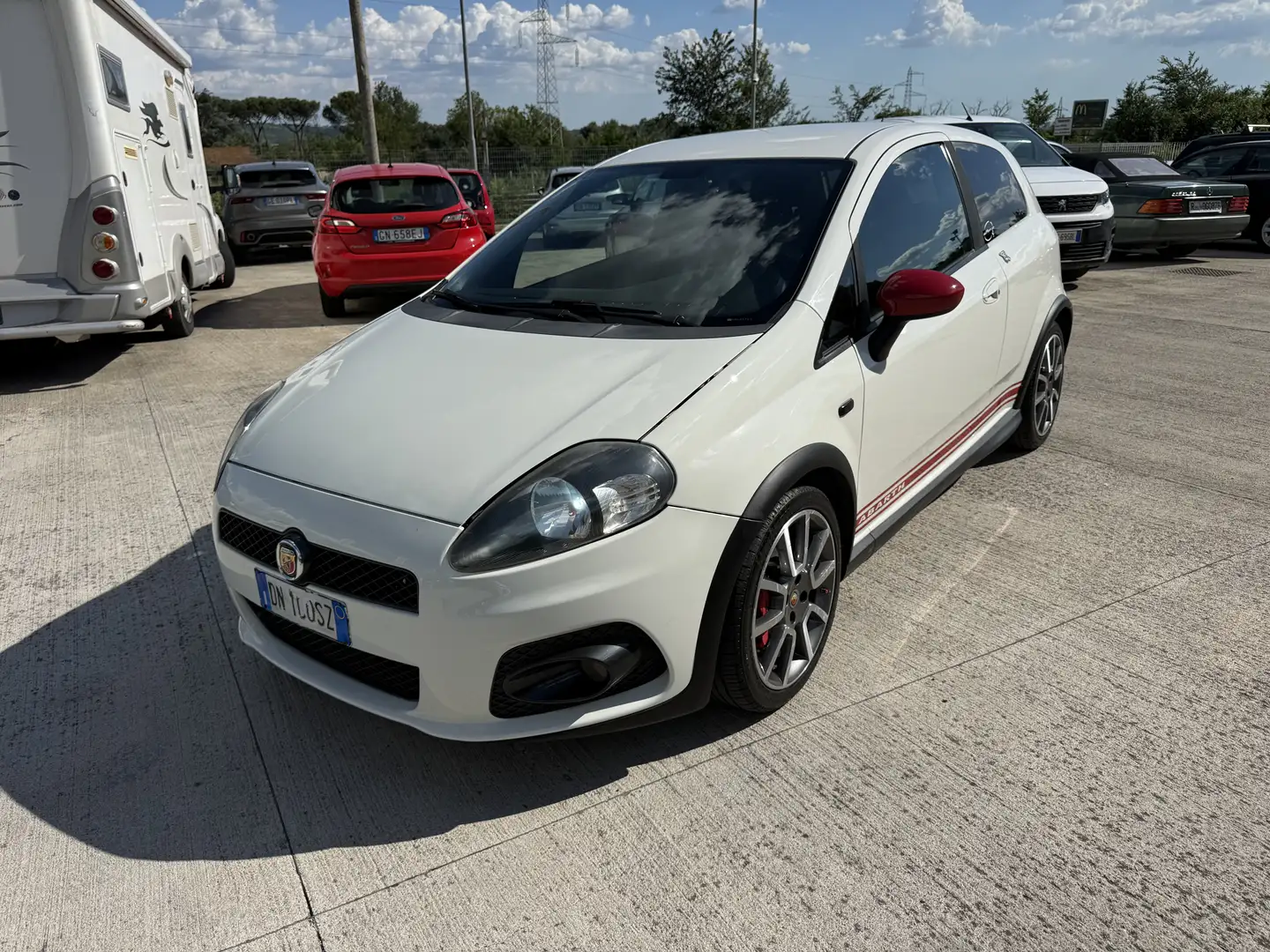 Abarth Grande Punto Grande Punto 1.4 t. t-jet 155cv 3p Weiß - 1