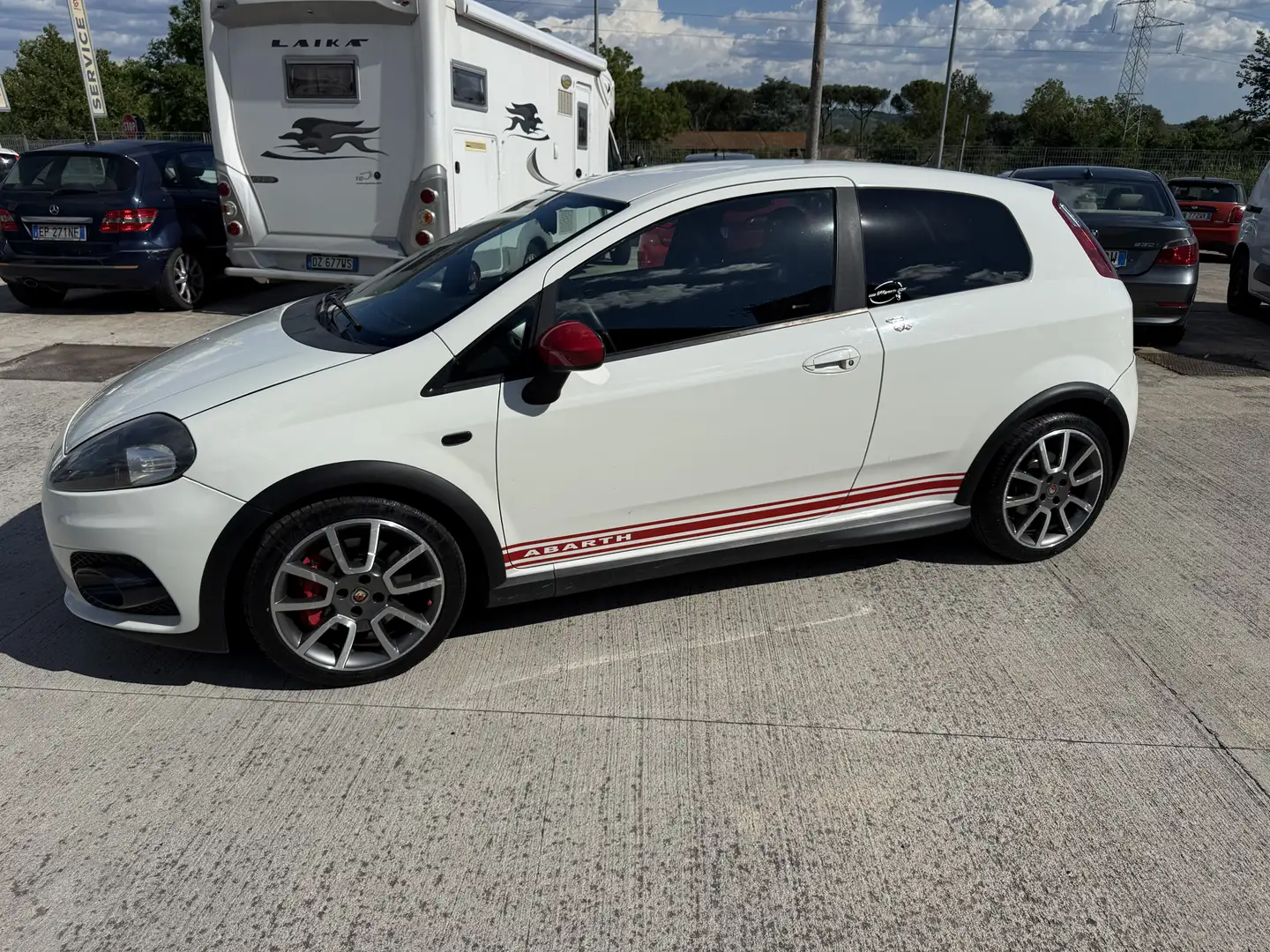 Abarth Grande Punto Grande Punto 1.4 t. t-jet 155cv 3p Weiß - 2