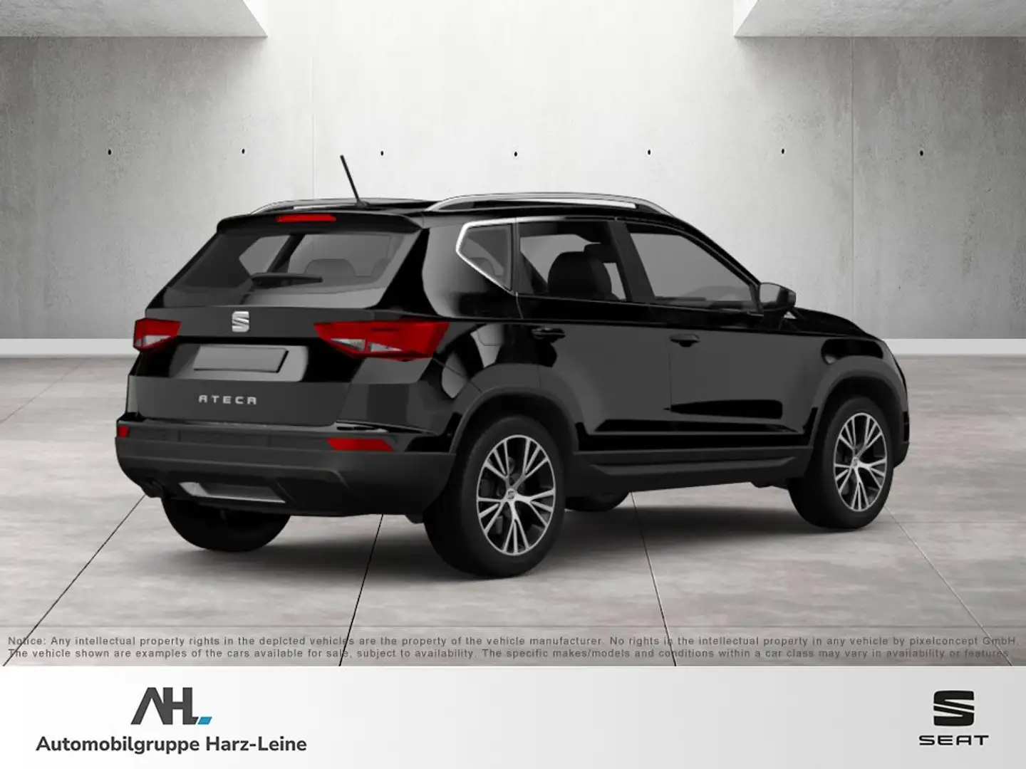 SEAT Ateca 1.5 TSI Xperience DSG LED Navi ACC Full-Link RFK Schwarz - 2