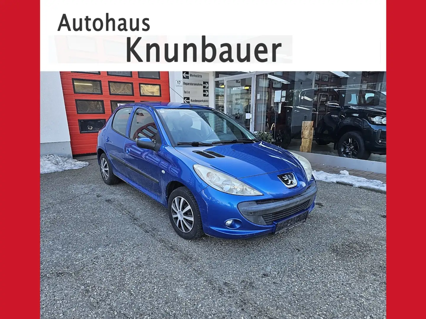 Peugeot 206 + Trendy 1,4 Blau - 1