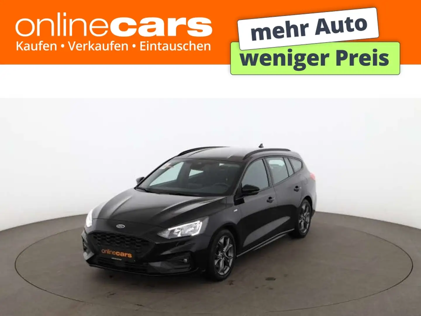 Ford Focus Turnier 1.5 EcoBoost ST-Line Aut RADAR NAVI Schwarz - 1