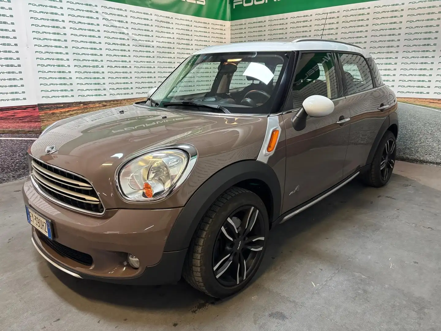 MINI Cooper D Countryman Mini Countryman 1.6 Cooper D all4 MOTORE RIFATTO!! Marrone - 2