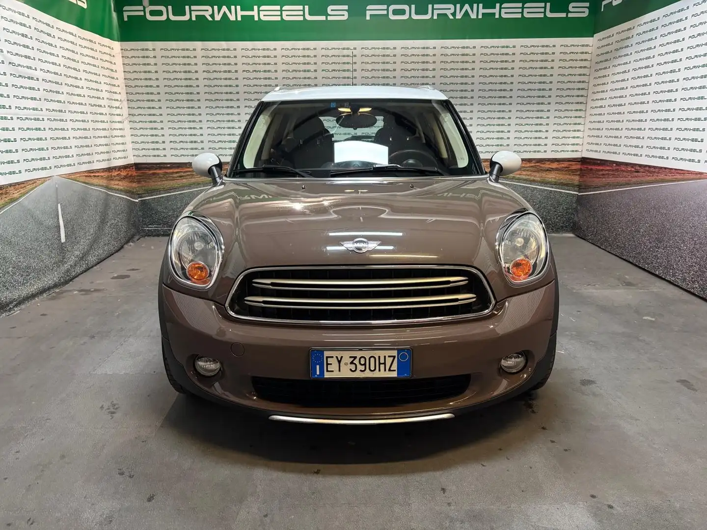 MINI Cooper D Countryman Mini Countryman 1.6 Cooper D all4 MOTORE RIFATTO!! Marrone - 1