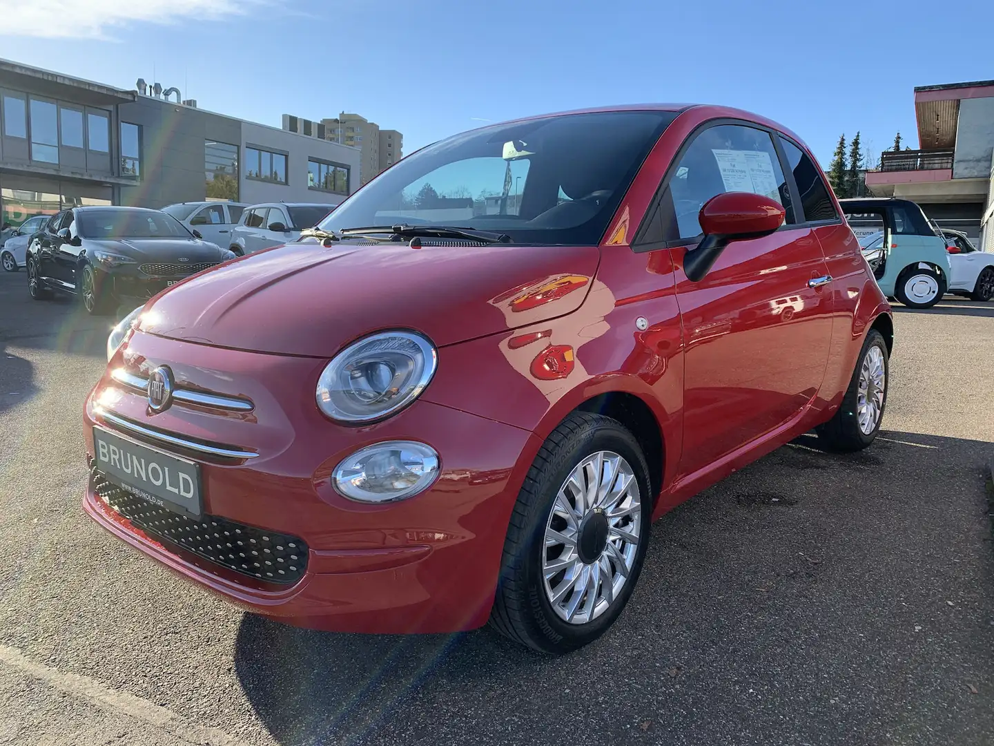 Fiat 500 1.0 Mild Hybrid Lounge Rot - 2