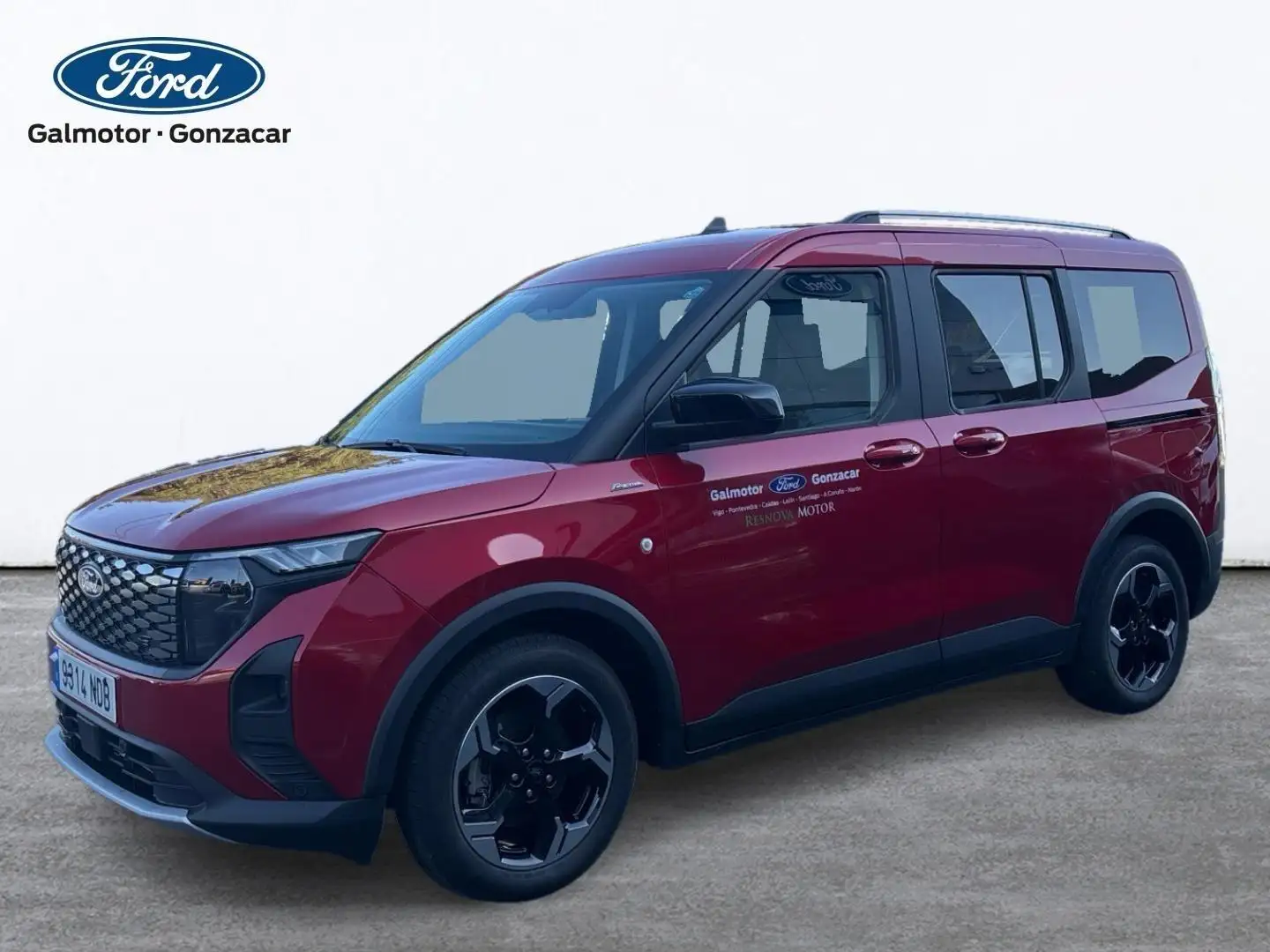 Ford Tourneo Courier BEV 43,6kWh 100kW (136CV) Active Auto Rojo - 1