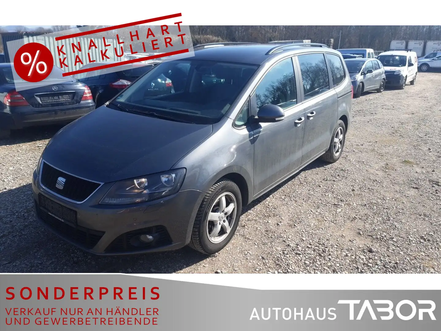 SEAT Alhambra 2.0 TDI Style LM GRA SHZ NAVI Šedá - 1