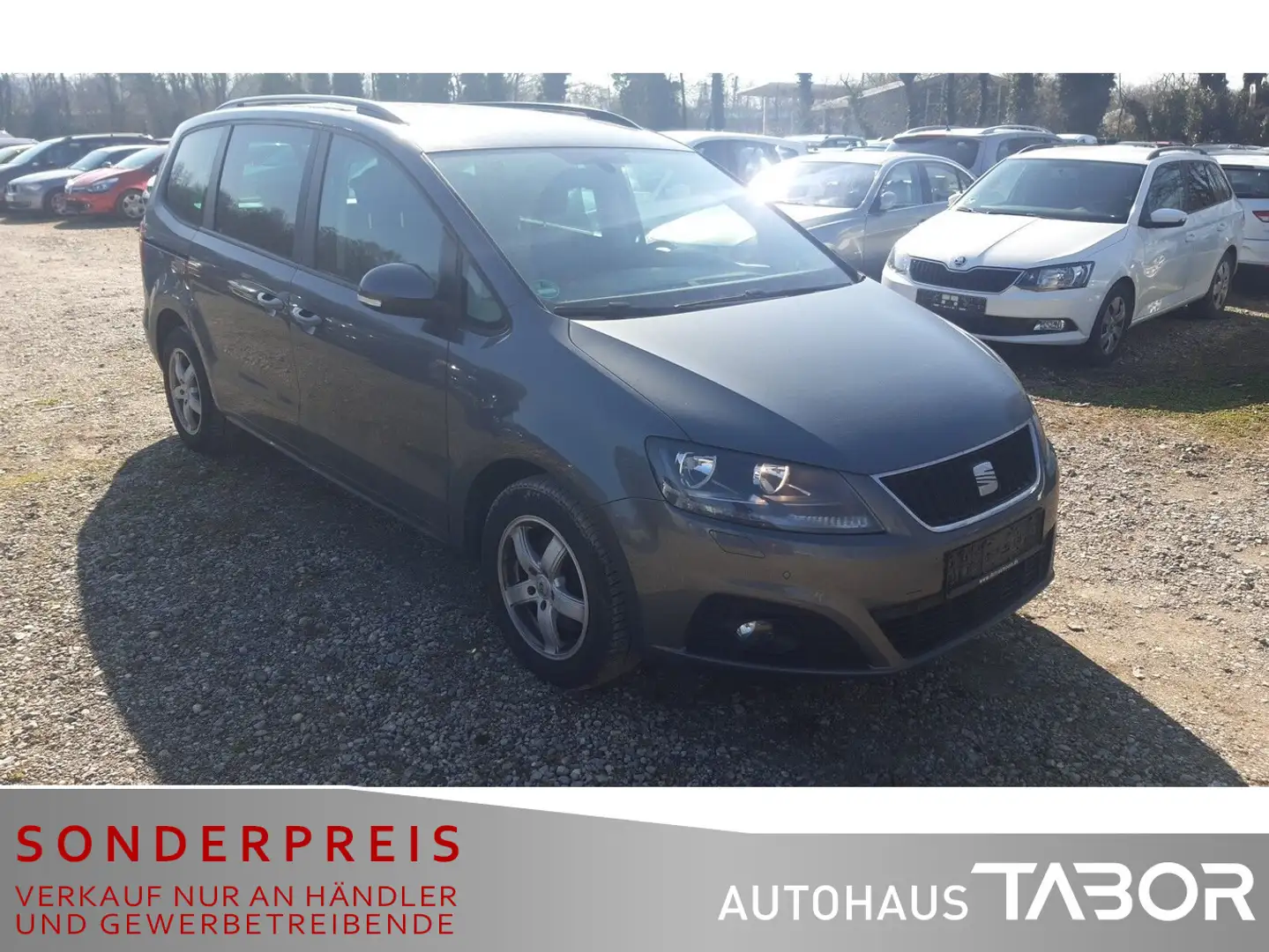 SEAT Alhambra 2.0 TDI Style LM GRA SHZ NAVI Šedá - 2
