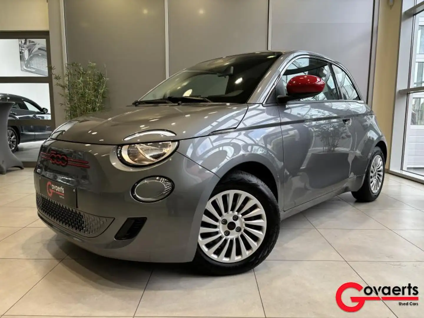 Fiat 500e RED Gris - 1