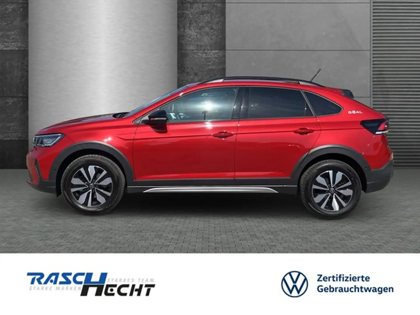 Volkswagen Taigo Goal 1.0 TSI*LED*NAVI*SHZ*5 J. GAR* Rot - 2