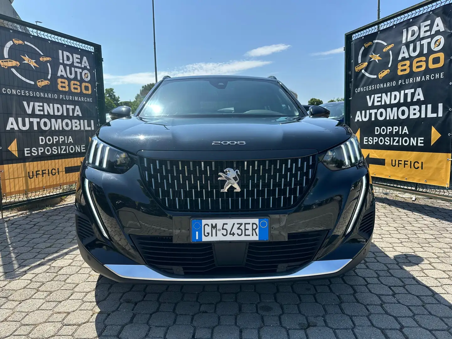 Peugeot 2008 1.2 puretech GT PROMO FINANZIAMENTO Nero - 2