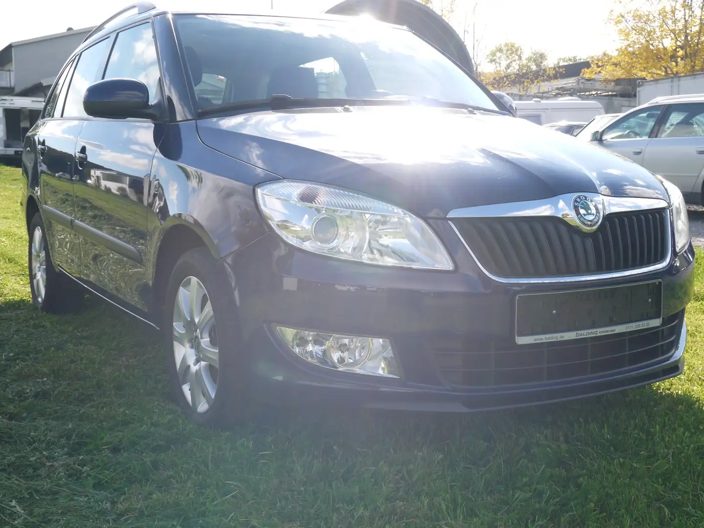 Skoda Fabia Elegance*1.Hd+Sh-gepfl.*PDC*SHZ*8-fach*KD neu* Blau - 2