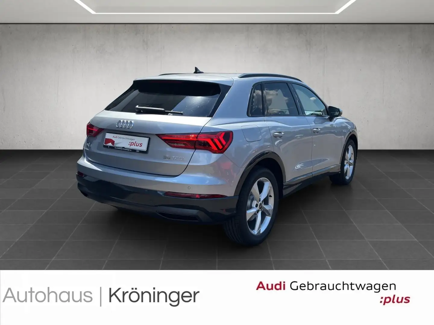 Audi Q3 35 TFSI advanced AHK Stand LED Klima Silber - 2