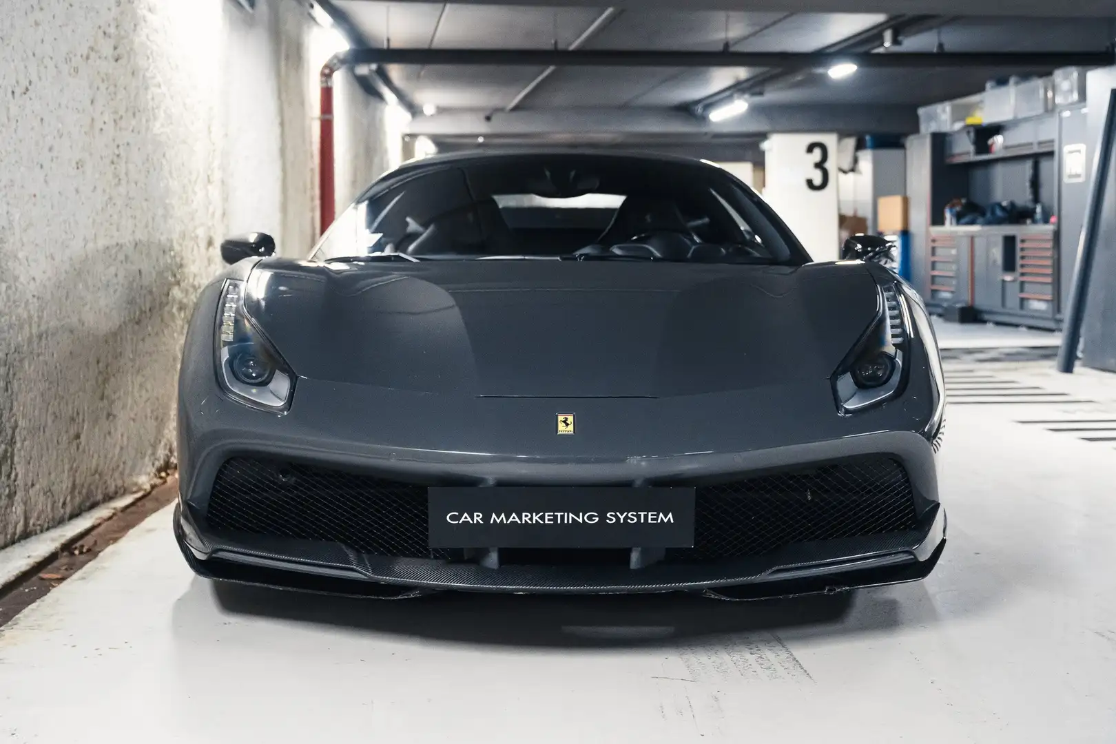 Ferrari 488 GTB 4.0 V8 670ch Novitec Kit Szary - 2