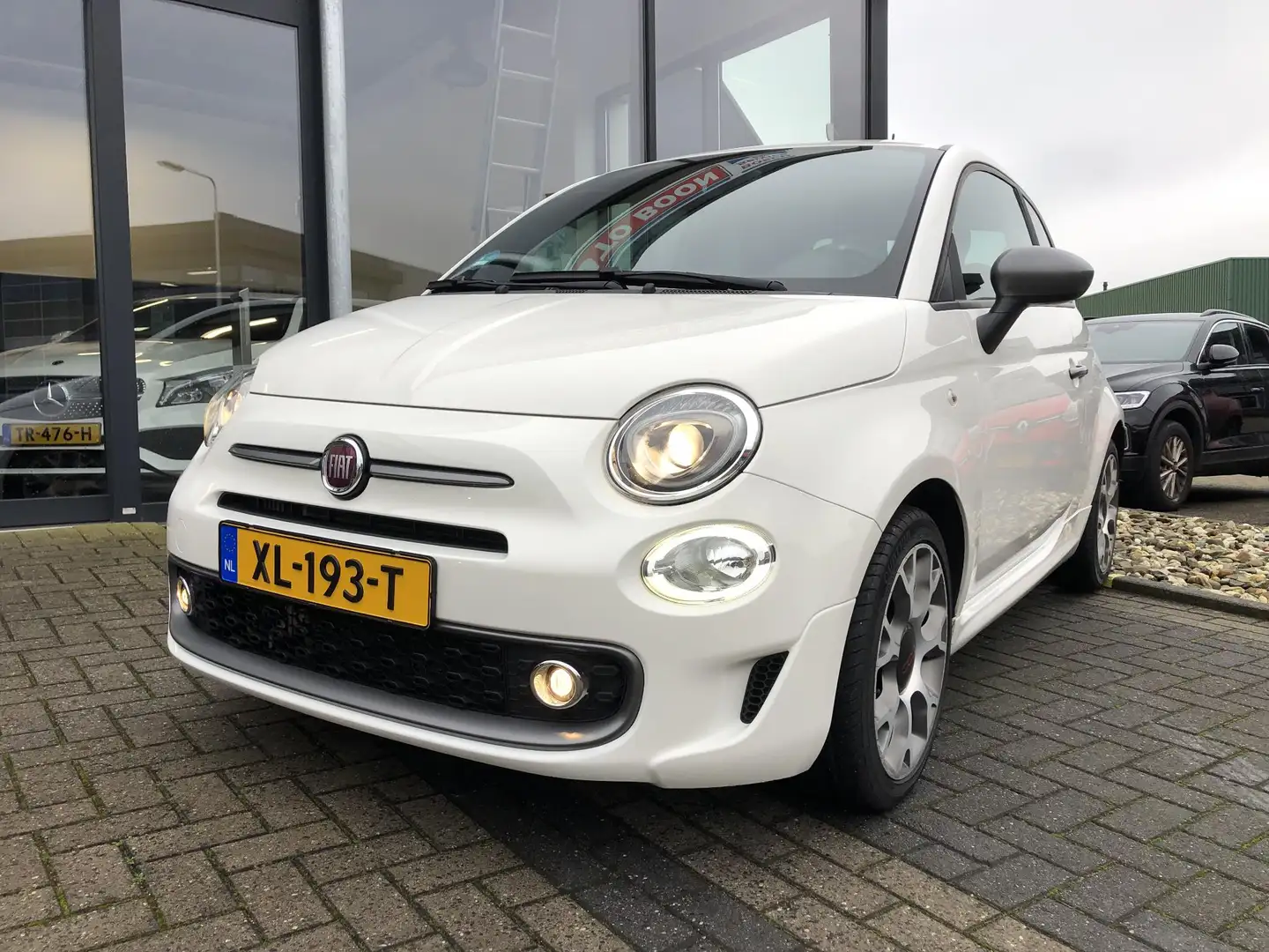 Fiat 500 Abarth 0.9T 80PK SPORT : ABARTH/APPCARP/CC/AIRCO/MM/BT - Bianco - 2