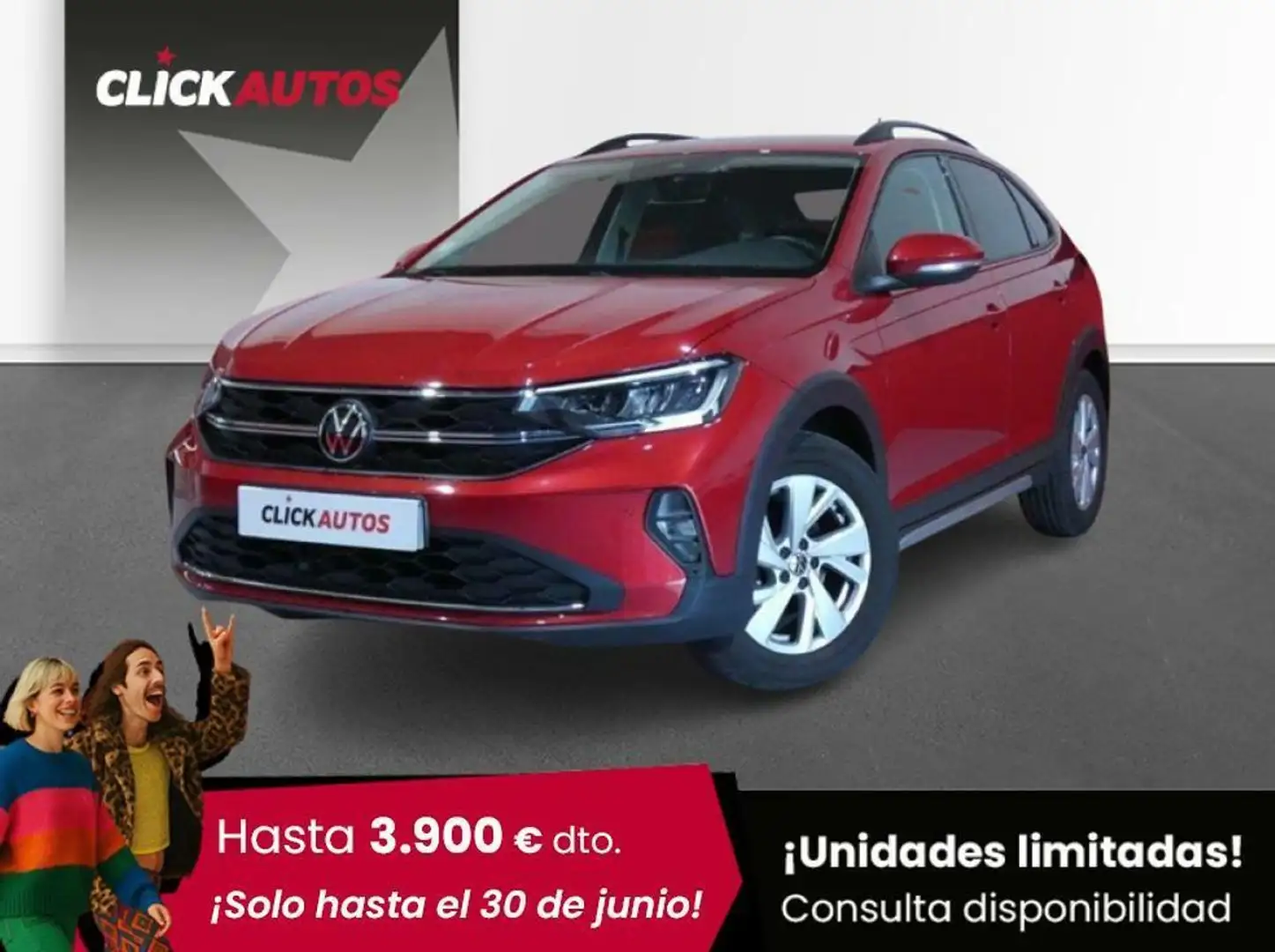 Volkswagen Taigo 1.0 TSI Life 70kW Rojo - 1