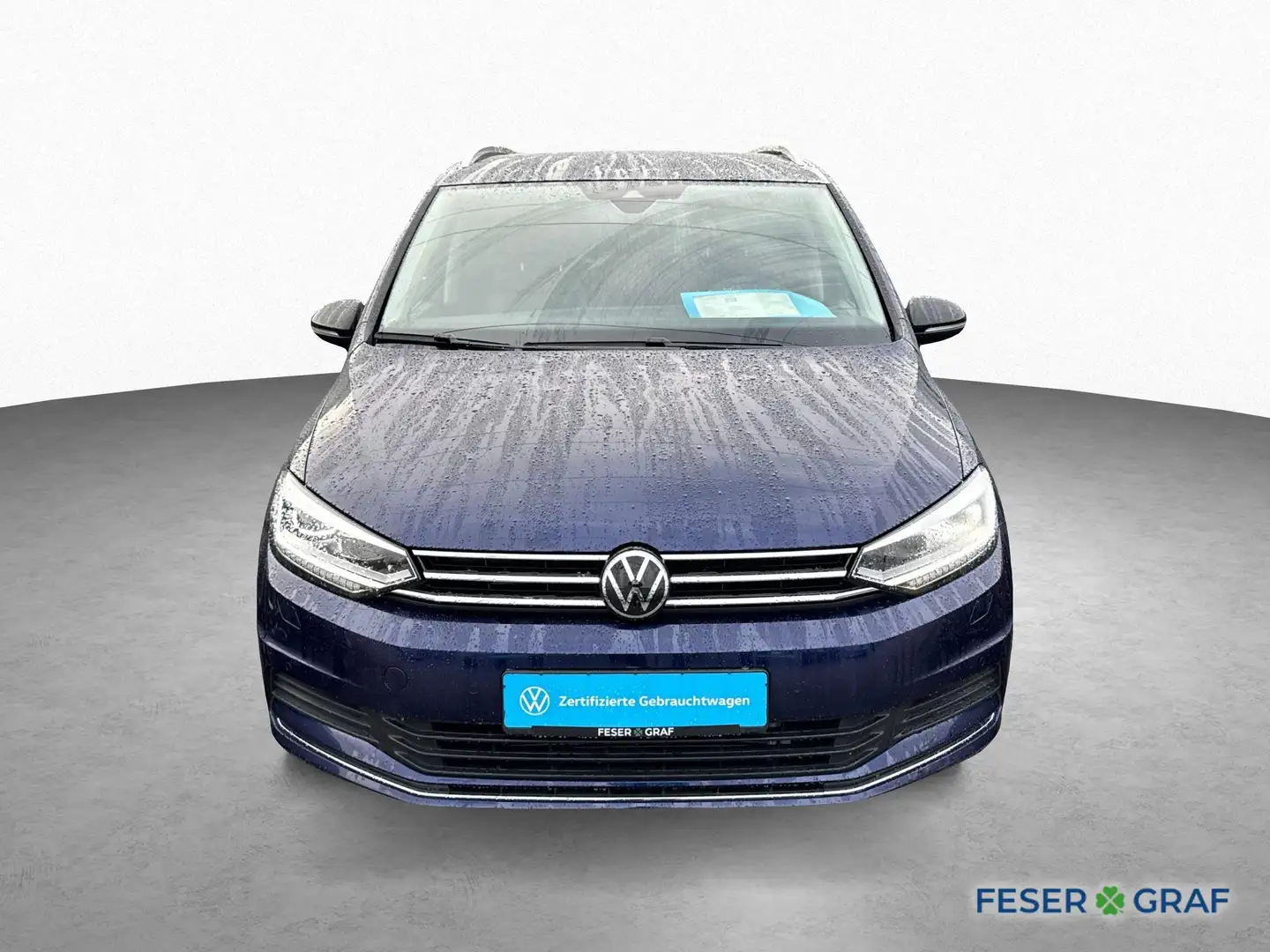 Volkswagen Touran 1.5 TSI DSG AHK IQ LIGHT NAVI APP PDC Blau - 2