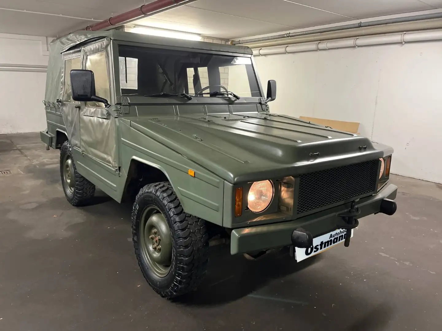 Volkswagen Iltis Typ 183 Bombardier VW 1,7 Leder Benzin Grün - 2