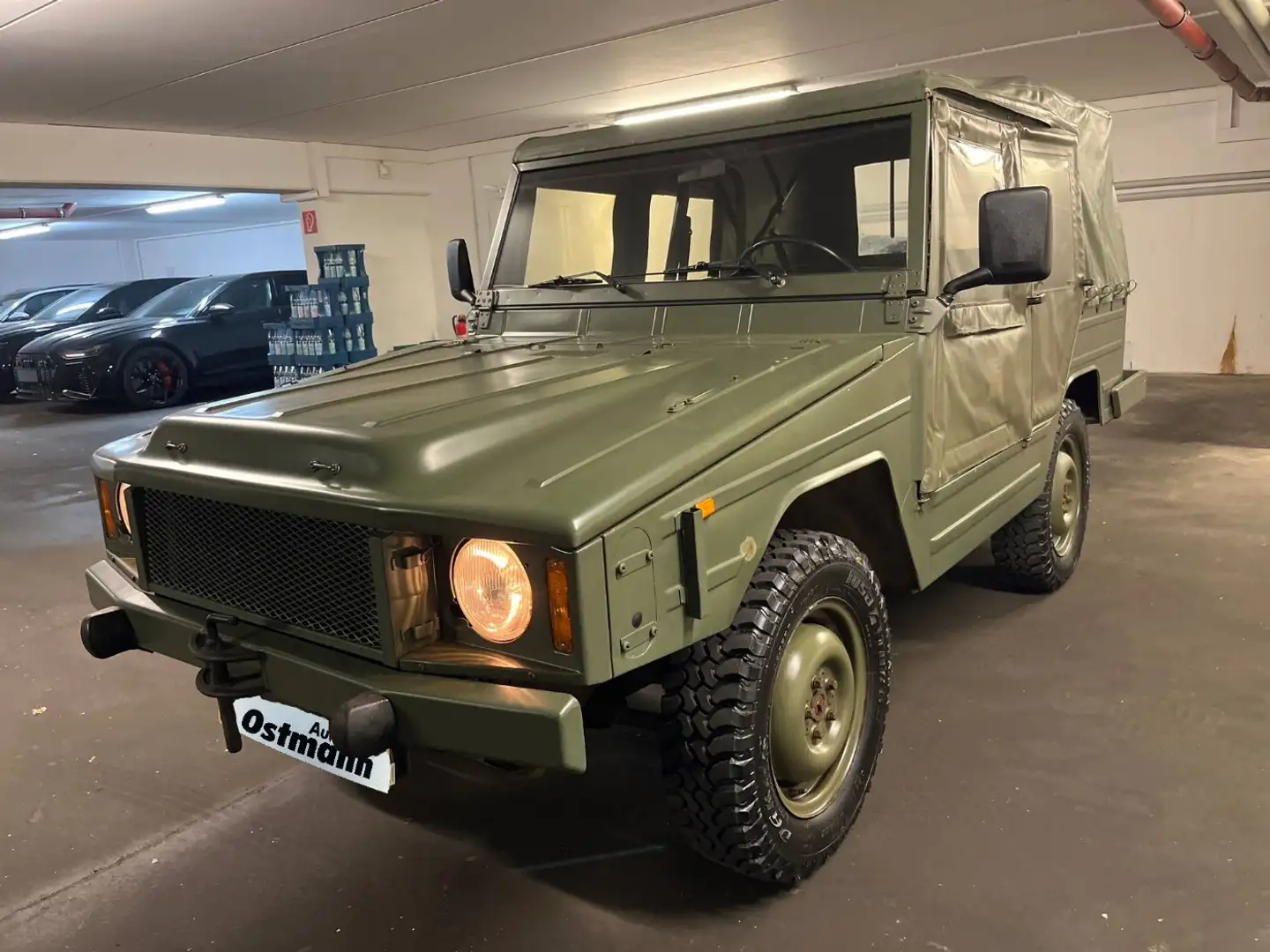 Volkswagen Iltis Typ 183 Bombardier VW 1,7 Leder Benzin Grün - 1