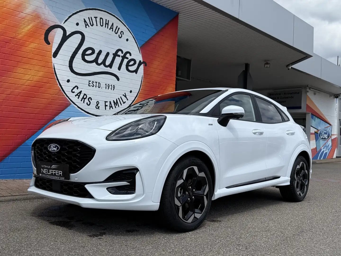 Ford Puma Hybrid ST-Line X/ACC/Key-Free/Induktion Weiß - 1