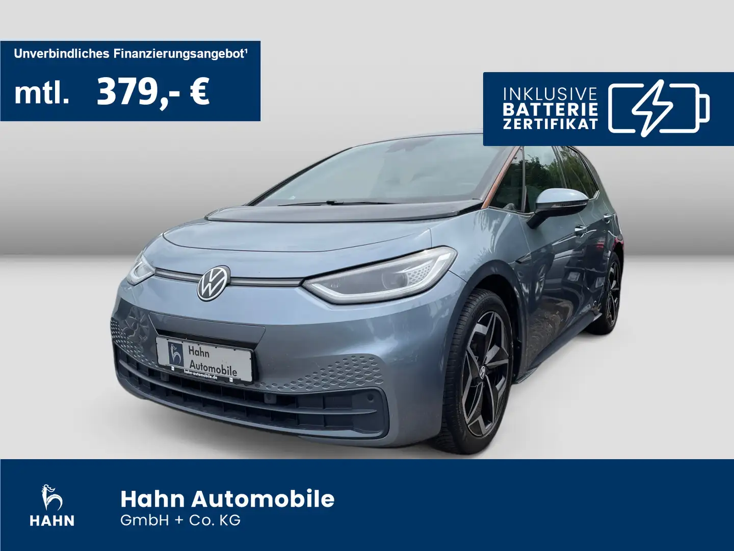 Volkswagen ID.3 Pro Performance Style Matrix Navi Pano PDC Blau - 1