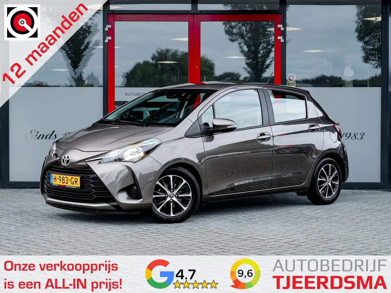 Toyota Yaris 1.0 VVT-i Connect Achteruitrijcamera Airco M