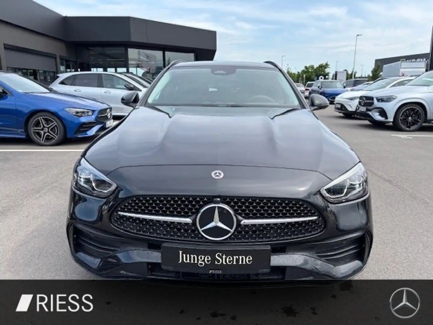 Mercedes-Benz C 220 d T AMG Sport Night Navi LED Pano W-Paket Schwarz - 2