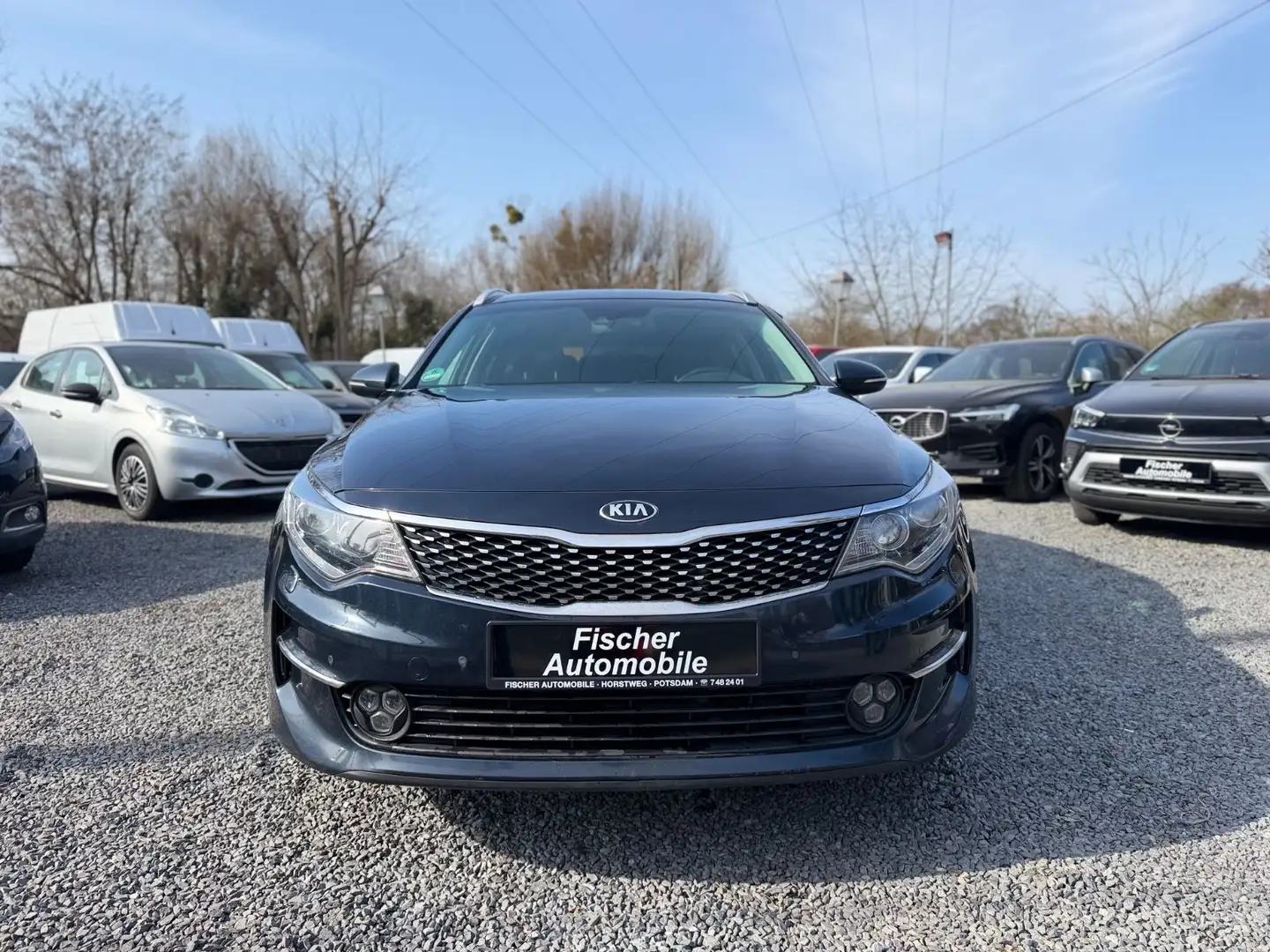 Kia Optima 1.7 CRDi Edition 7+AUTOM+LEDER+NAVI+LED+ Negro - 2