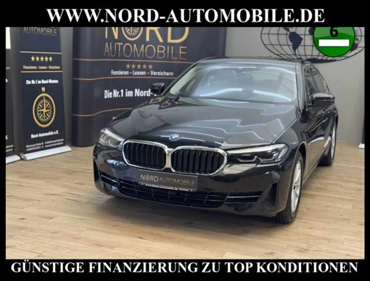 BMW 520 e Limo Automatik Navi*LED*Kamera* Чорний - 1