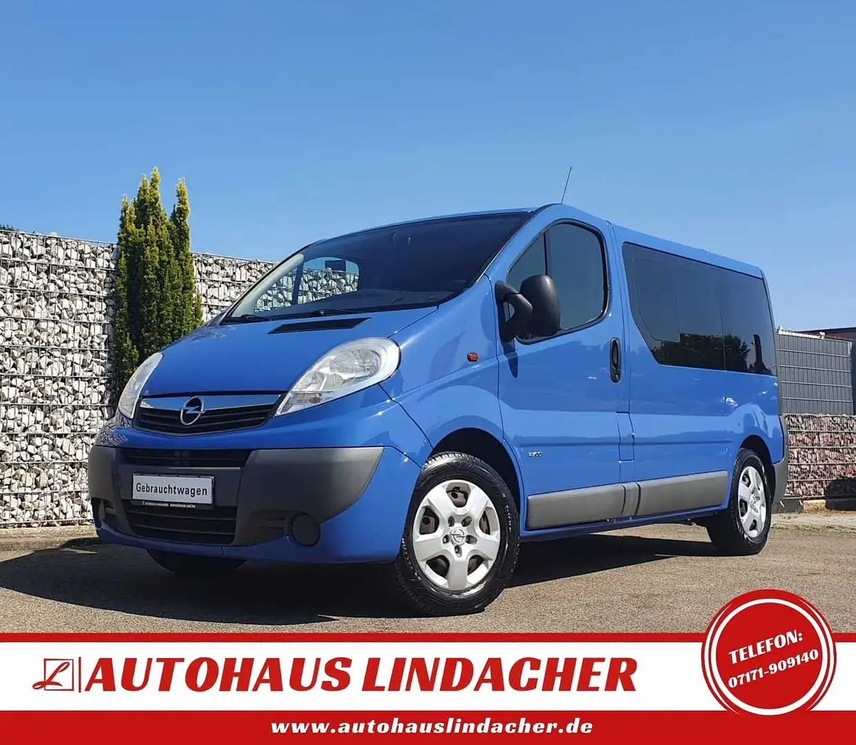Opel Vivaro 2.0 CDTI L1H1 DPF Westfalia I 7 Sitzer I Bett Blau - 1