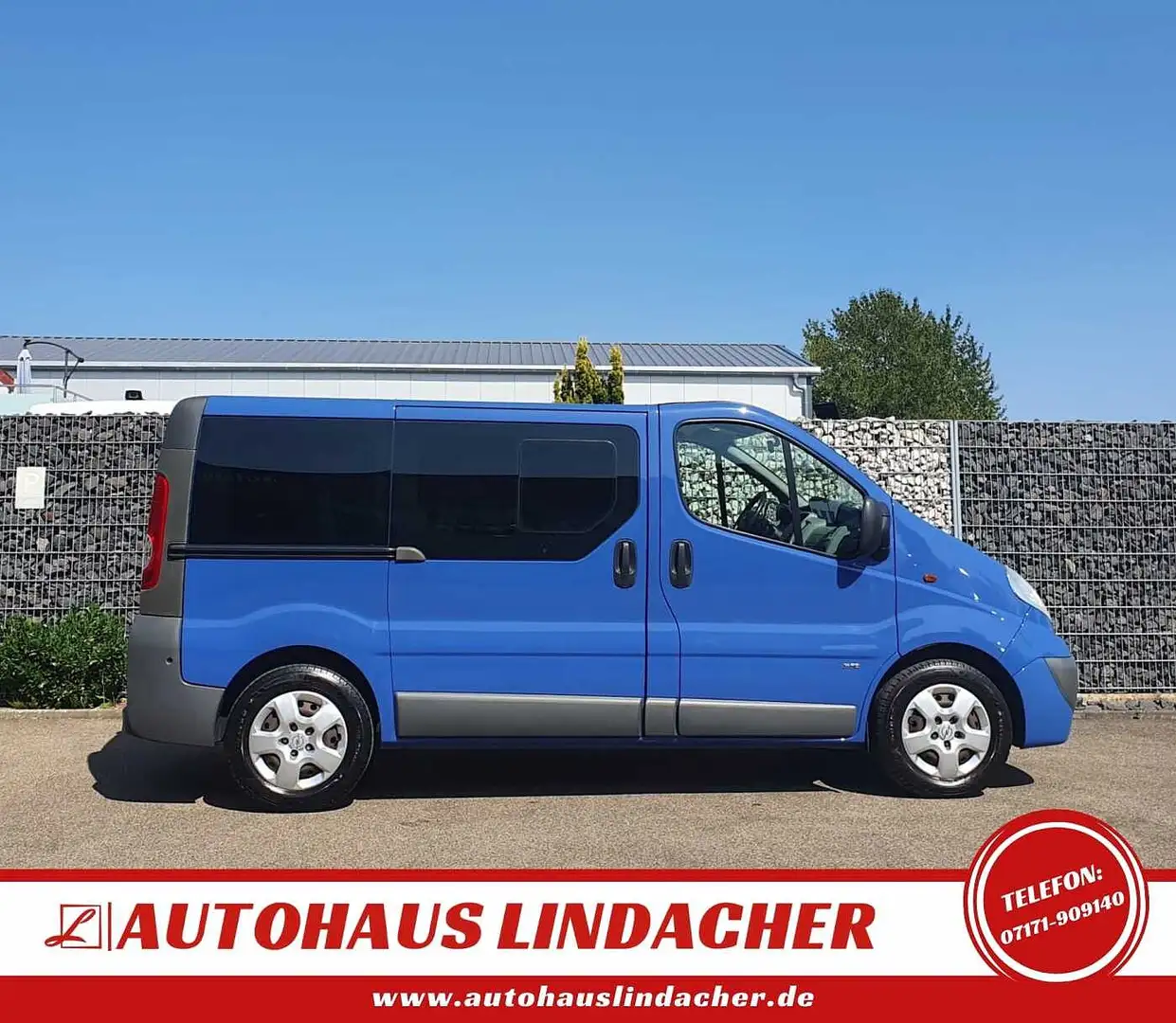 Opel Vivaro 2.0 CDTI L1H1 DPF Westfalia I 7 Sitzer I Bett Blau - 2