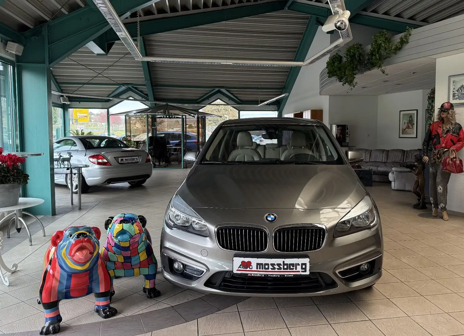 BMW 218 "Luxury"*NAVI*18"ALU'S*LEDER* Grau - 2