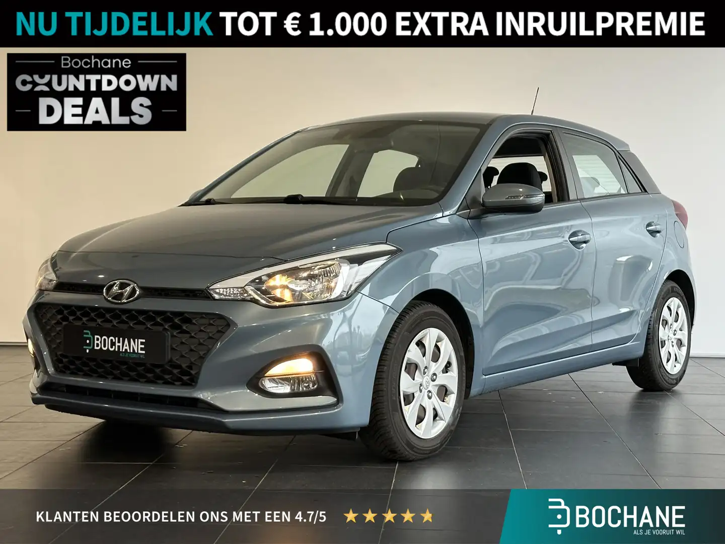 Hyundai i20 1.0 T-GDI Comfort APPLE CARPLAY/ANDROID AUTO | ACH Bleu - 1