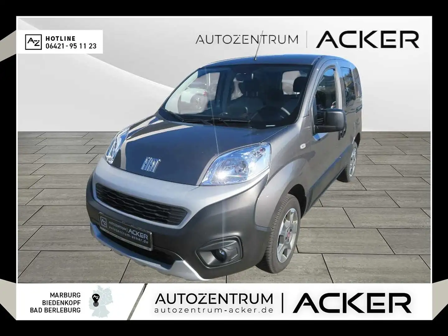Fiat Fiorino 1.3 Multijet Adventure SX Navi/Klima Grau - 1