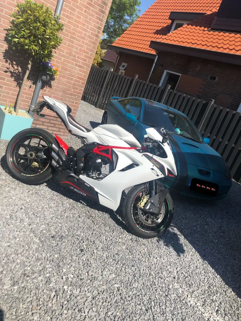 MV Agusta F3 675 Blanc - 1