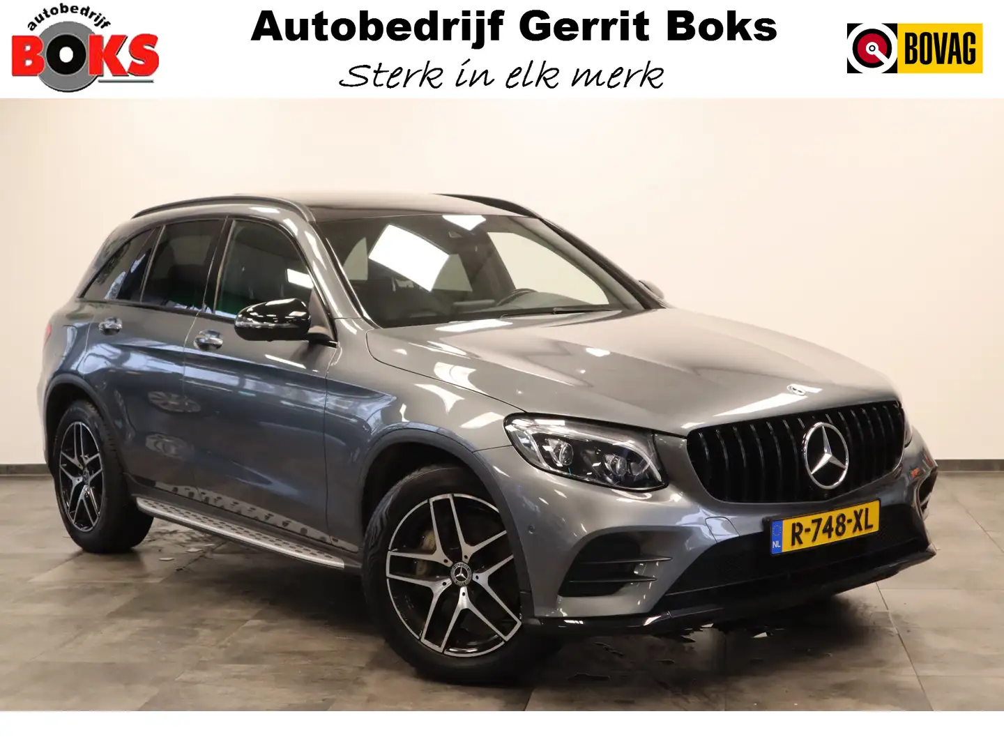 Mercedes-Benz GLC 250 4MATIC Premium Plus Burmester PDC Gris - 1