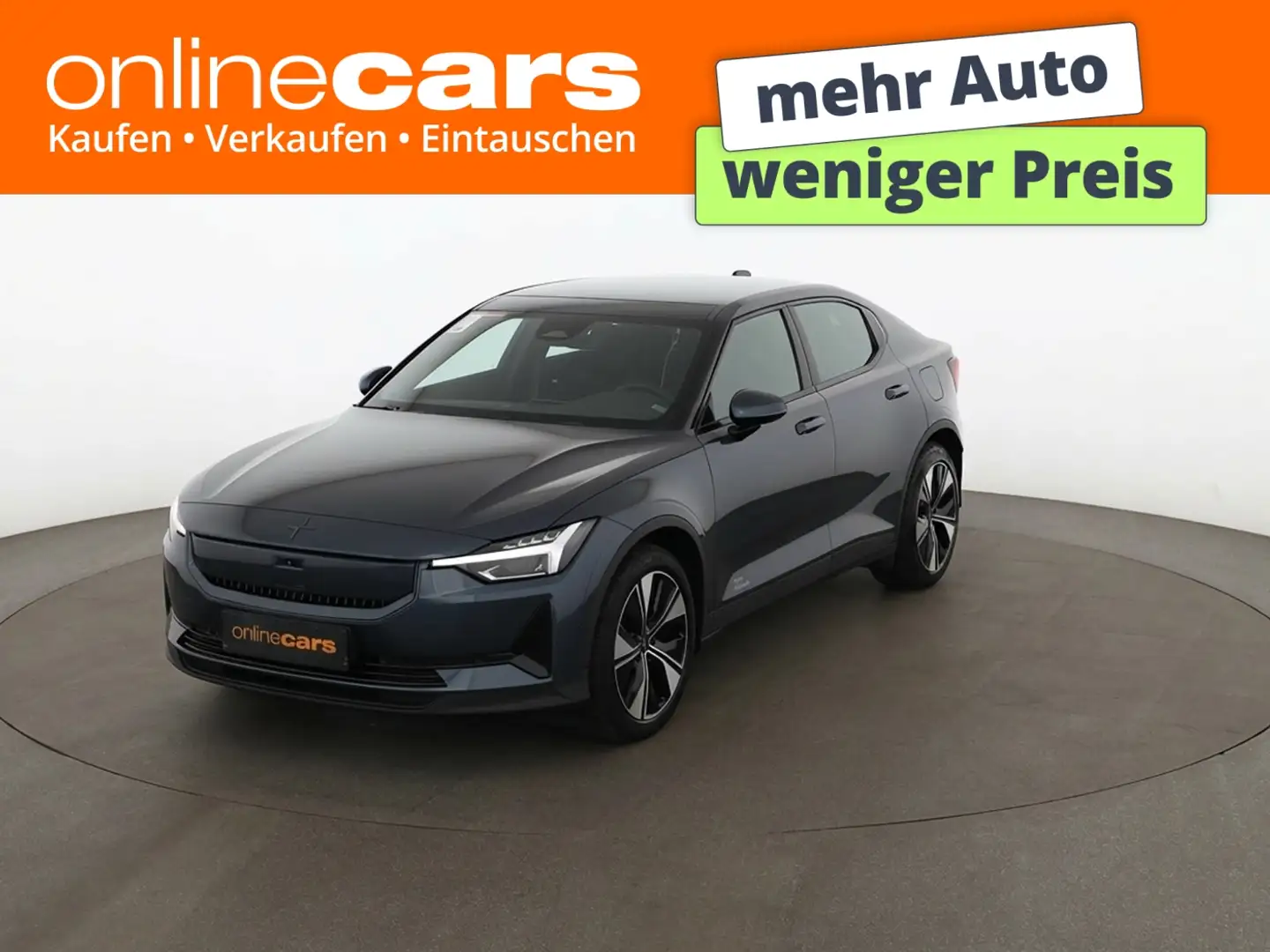 Polestar 2 Elektro 79kWh Long Range Dual Aut LED SKY NAVI Blau - 1
