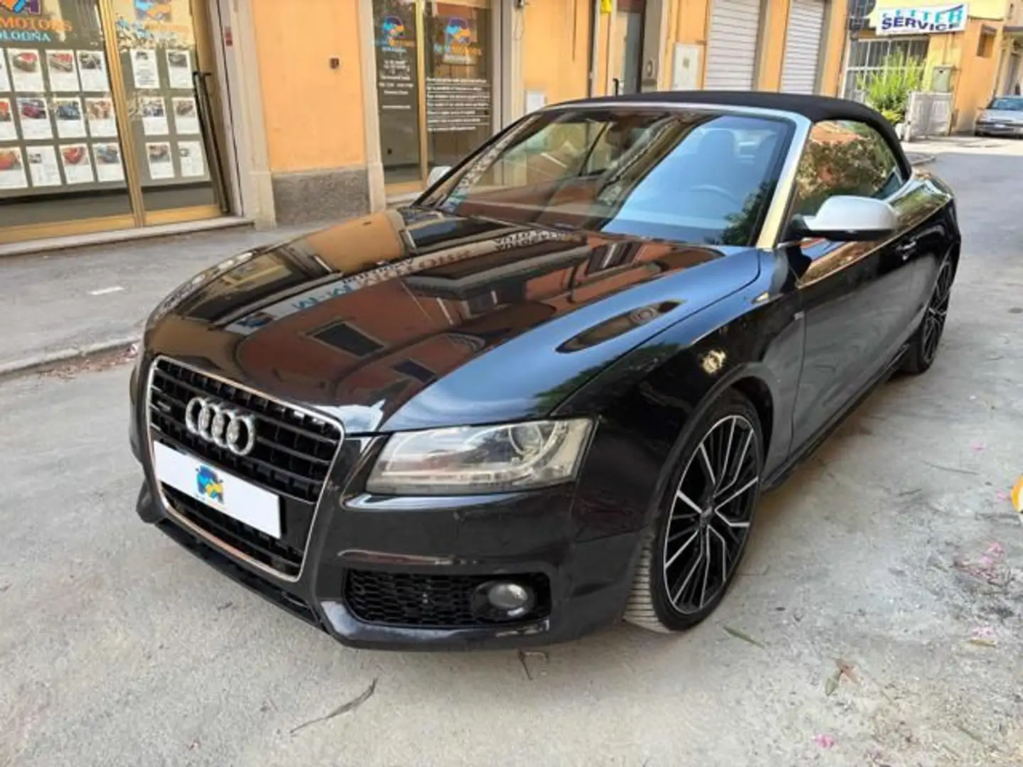 Audi A5 Cabrio 3.0 V6 TDI quattro S tronic S-line "ProMMo" Noir - 1