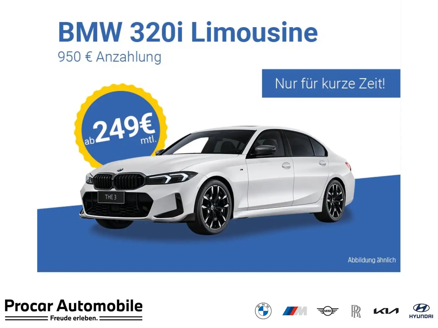 BMW 320 i M Sport, AHK, DA, DAB, HiFi, Schwarz - 1