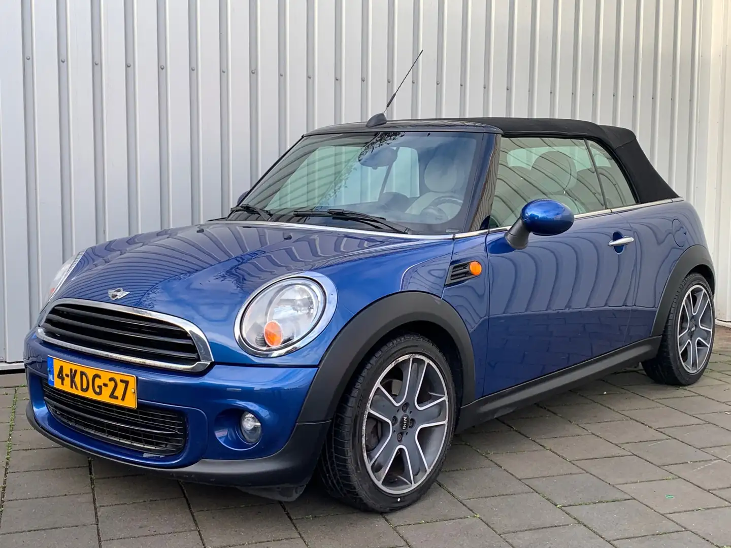 MINI One Cabrio Mini 1.6 Businessline|Navigatie|Fietsendrager|Airc Bleu - 1