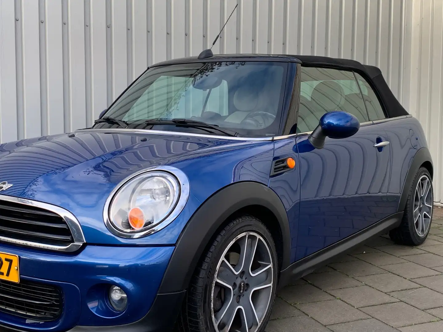 MINI One Cabrio Mini 1.6 Businessline|Navigatie|Fietsendrager|Airc Bleu - 2