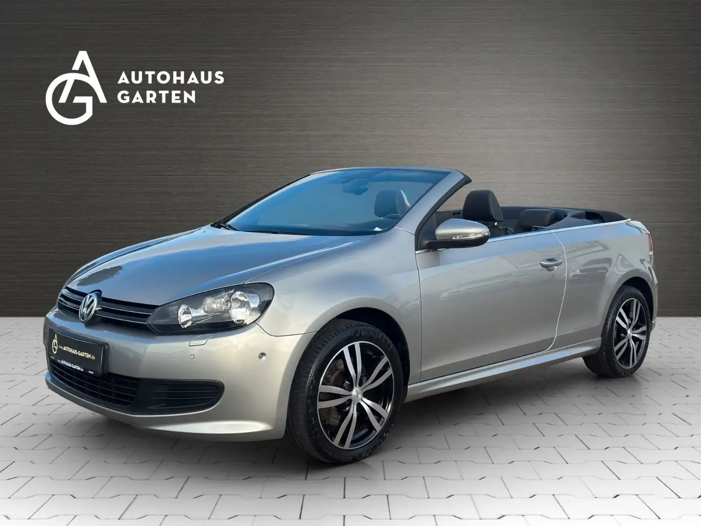 Volkswagen Golf VI 1.4TSI Cabriolet Sport 2.Hand SHZ PDC Argent - 2