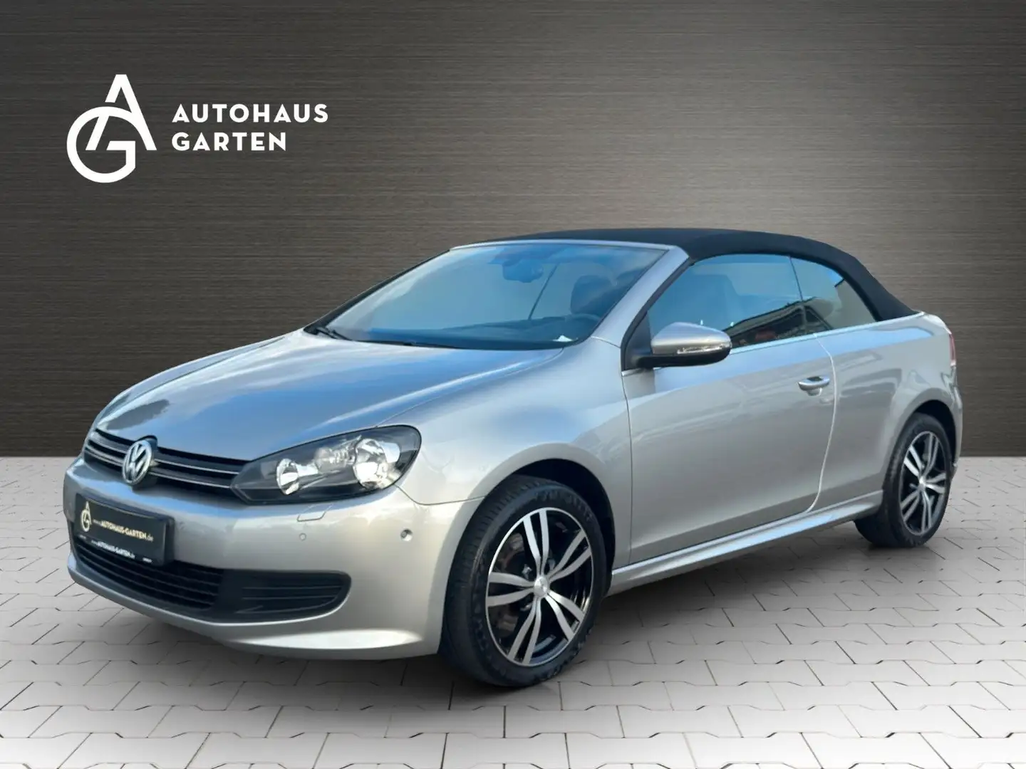 Volkswagen Golf VI 1.4TSI Cabriolet Sport 2.Hand SHZ PDC Silber - 1