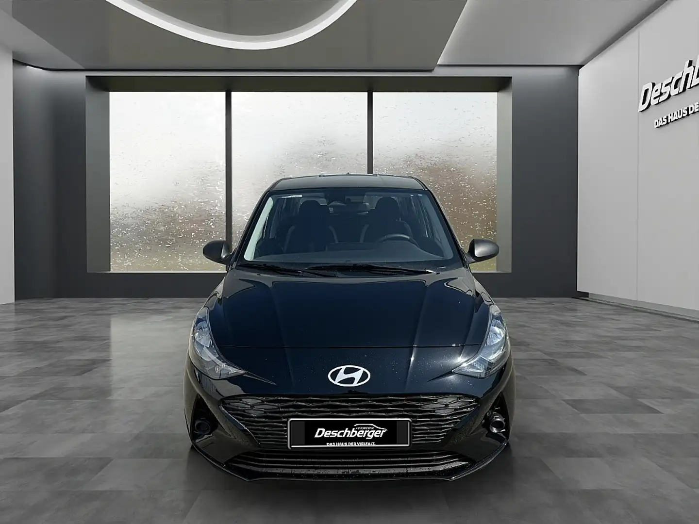 Hyundai i10 1,0 i Line Schwarz - 2