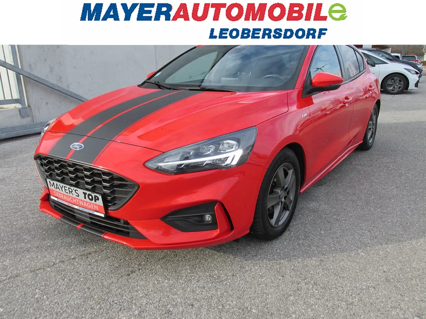 Ford Focus 1,0 EcoBoost ST-Line Business Rouge - 1