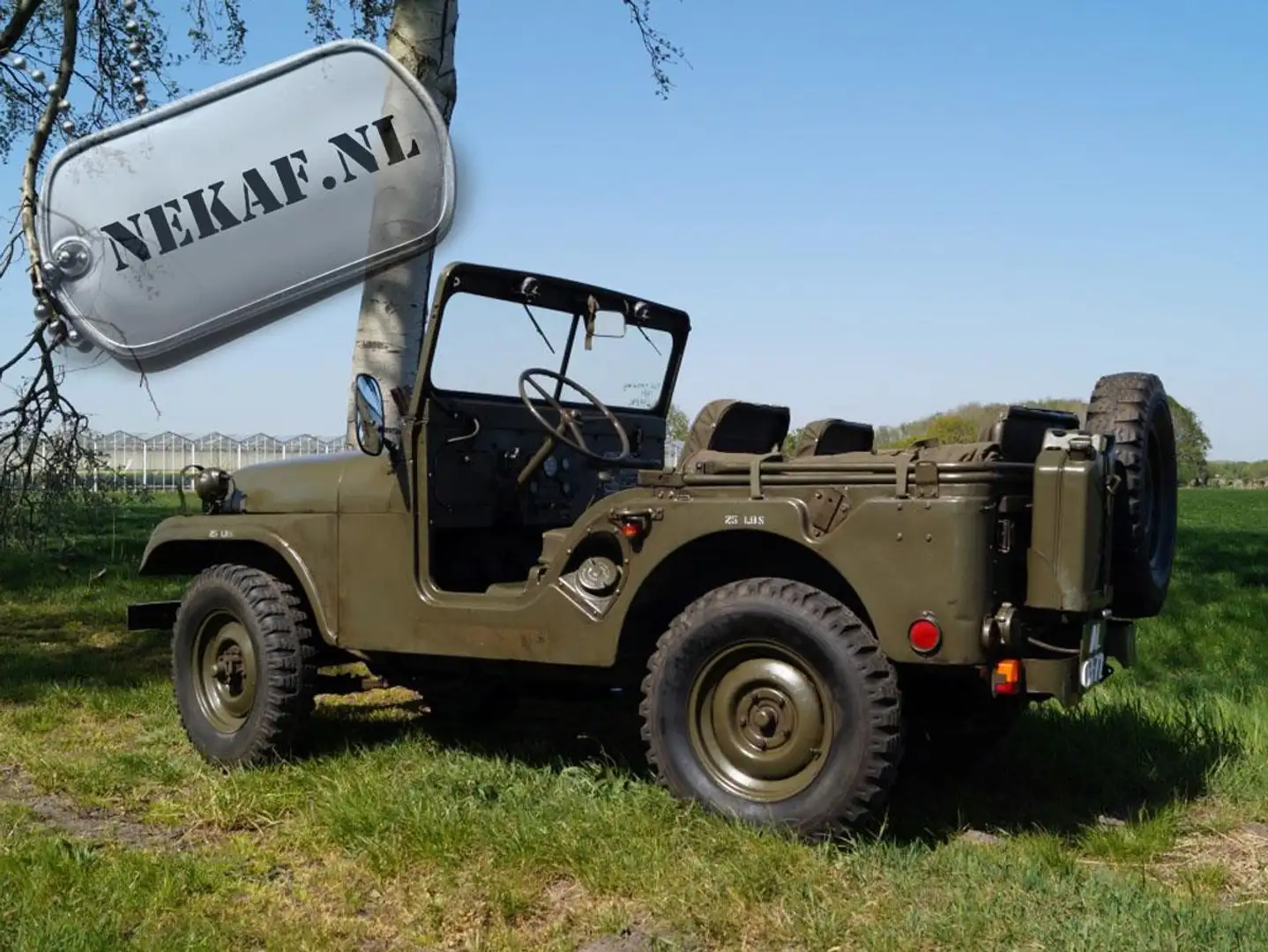 Jeep Willys Nekaf M38a1 Puristen Jeep fm Zelená - 2