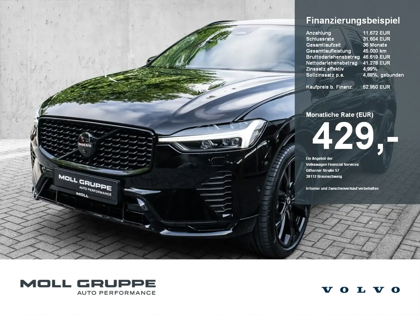 Volvo XC60 Recharge T8 AWD Hybrid Ultra Black Edition Zwart - 1