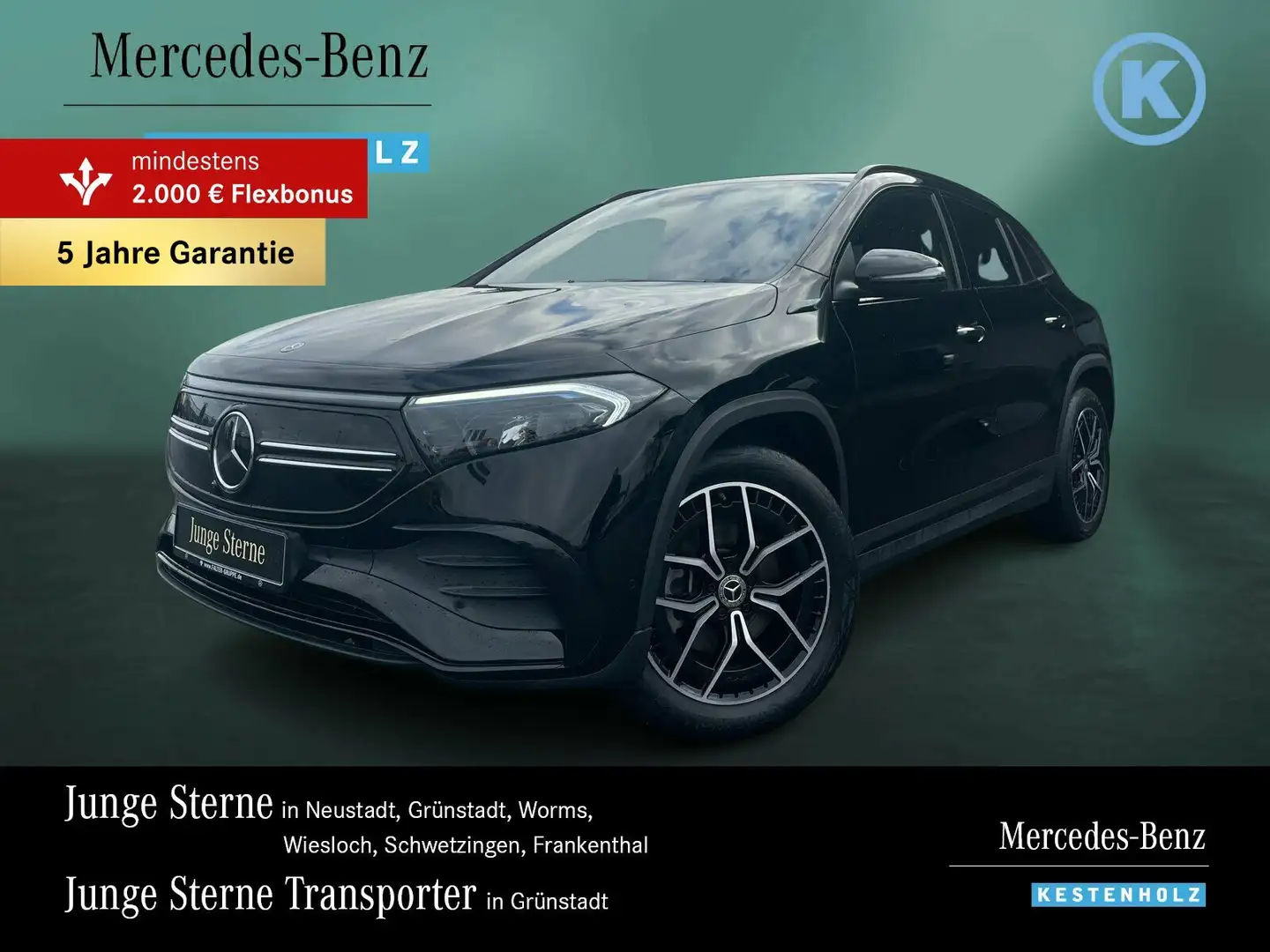 Mercedes-Benz EQA 250 EQA 250 AMG+NIGHT+DISTRO+KAMERA+SOUND+KEYL+EASYP Schwarz - 1