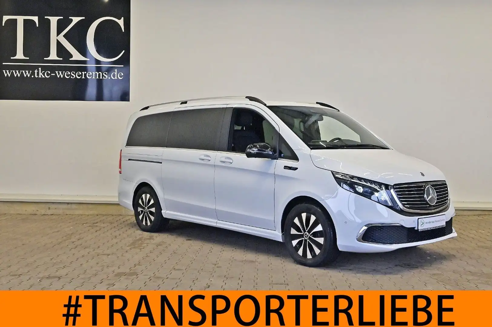 Mercedes-Benz EQV 300 300 Avantgarde lang Distronic 7-Sitze #T035 Blanc - 1